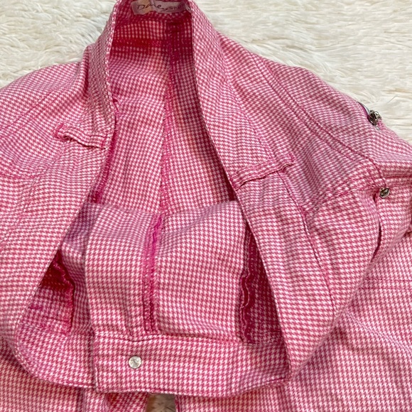 Daily Sports Pink Gingham Shorts - Picture 8 of 9